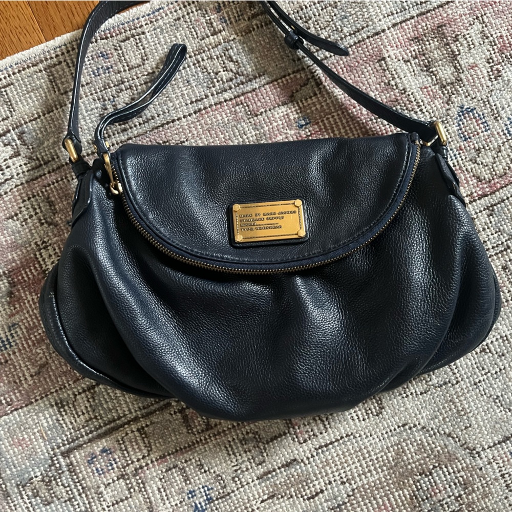 Marc by Marc Jacobs navy Natasha crossbody.